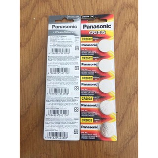 Pin nút Panasonic 3V CR-2032 (Vỉ 5 viên) - Chính Hãng