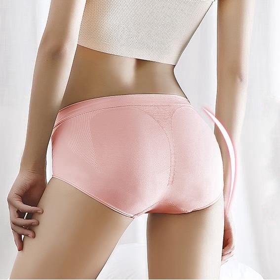 Quần lót cotton giữ ấm in hình tổ ong 3D cho nữ