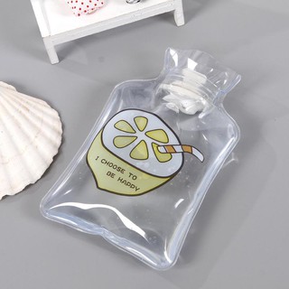Túi Sưởi Chườm Nóng Lạnh trong suốt Mini cầm tay (họa tiết ngẫu nhiên)