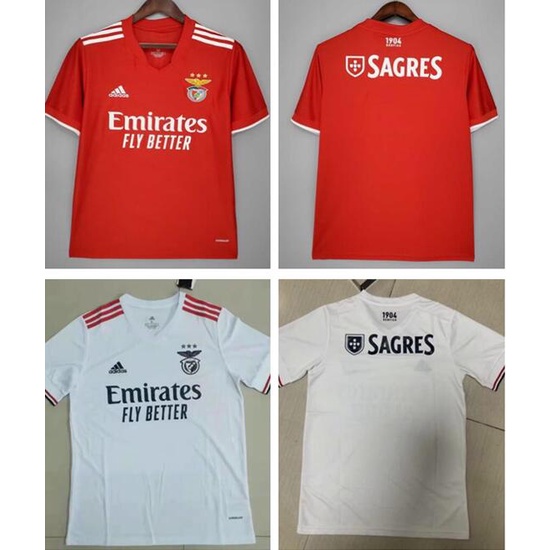 Áo Thun Đá Banh Sân Nhà Benfica 21-22