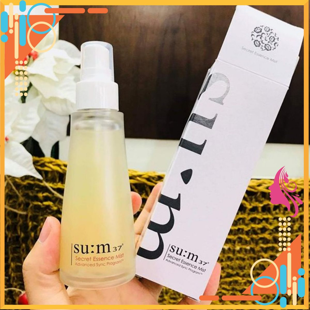 Nước Thần Dưỡng Da dạng xịt Su:m37 Secret Essence Mist 60ml