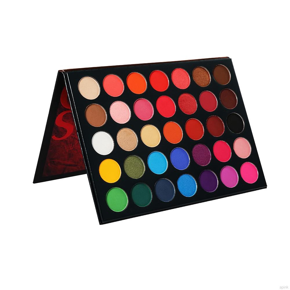 BEAUTY GLAZED New 35 Colors Matte Glitter Eyeshadow Palette
