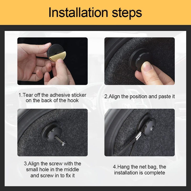 Túi Lưới Đựng Hành Lý Co Giãn Dành Cho Xe Hơi / Xe Tải