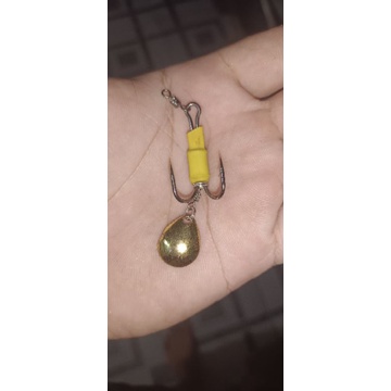 lưỡi câu đôi over cho body nhái hơi 3.5cm và 3.8cm