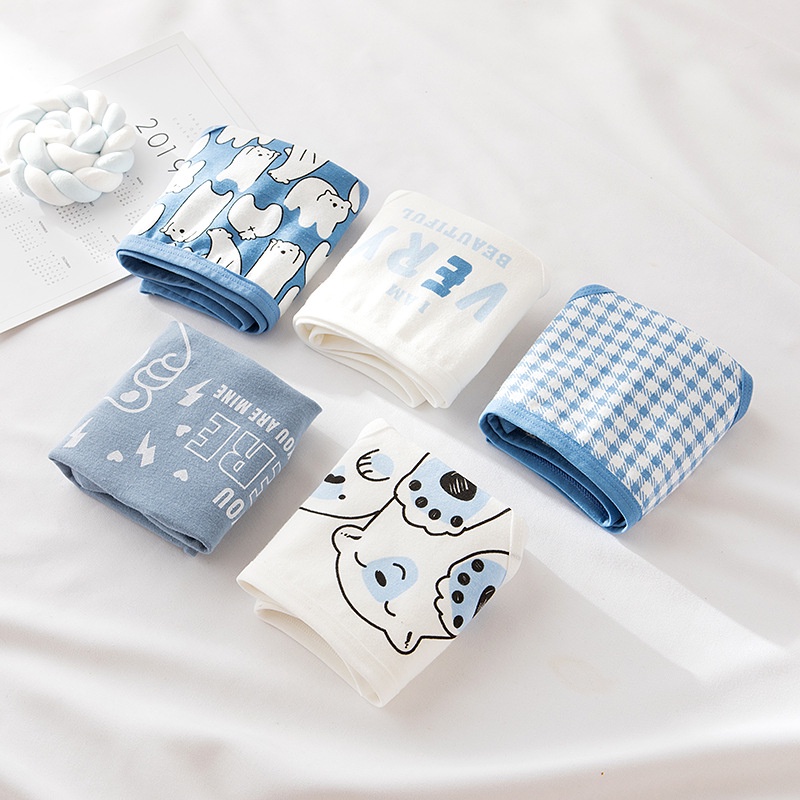 Quần lót nữ kháng khuẩn cotton hoạt hình ngộ nghĩnh nữ tính QL11 | BigBuy360 - bigbuy360.vn