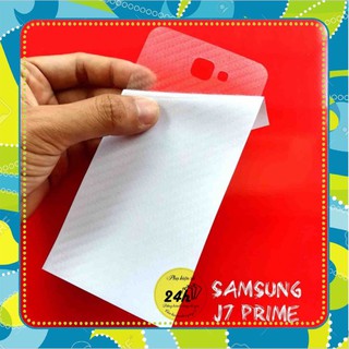 Dán mặt lưng Samsung Galaxy J7 Prime , J7 plus , J7 pro vân Carbon