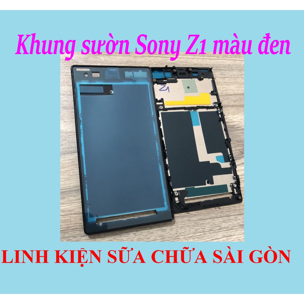 khung sườn Sony Z1 màu đen