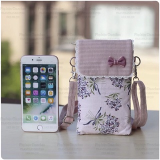 Túi điện thoại HOA LAY ƠN 3 ngăn