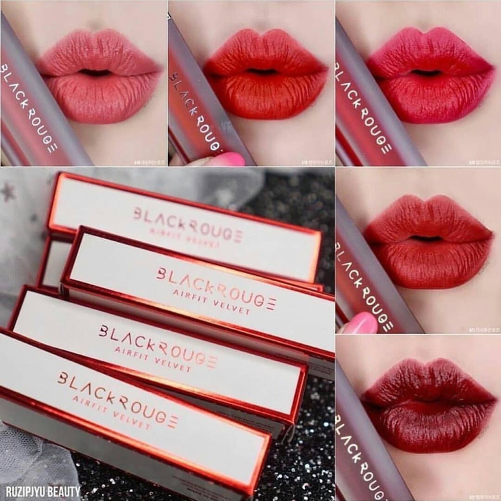 {HOT NEW} Son Black Rouge Airfit Velvet (Full Version) | Thế Giới Skin Care