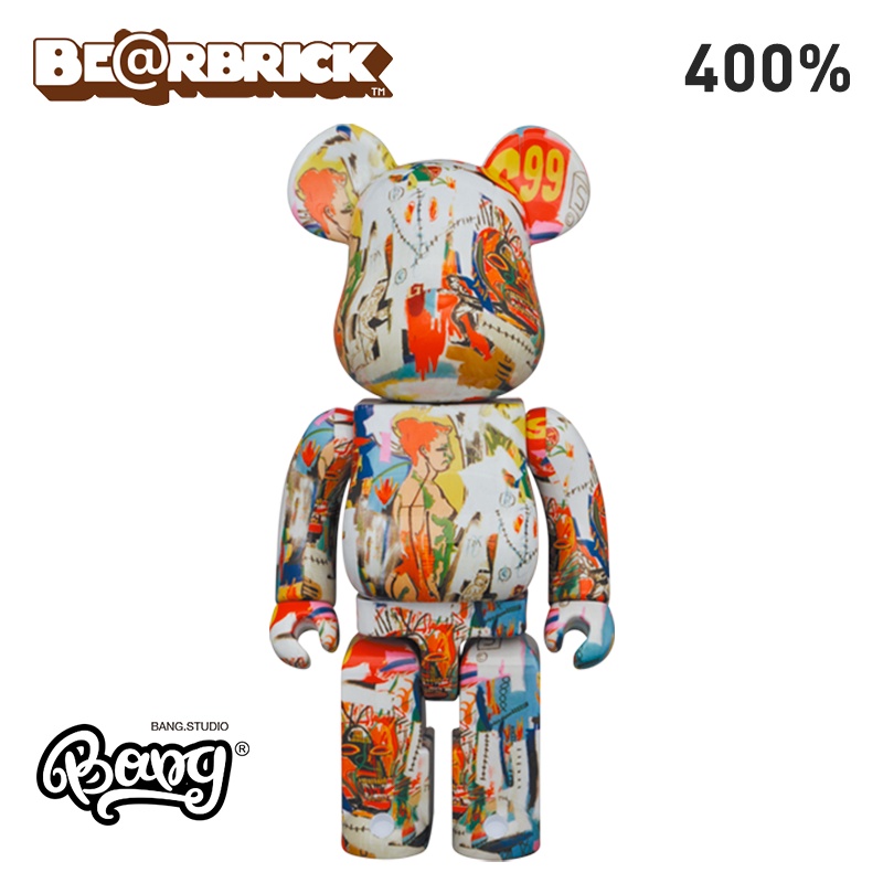 Bán trước Bearbrick 400% ANDY WARHOL Andy Warhol Basquiat thế hệ thứ 4