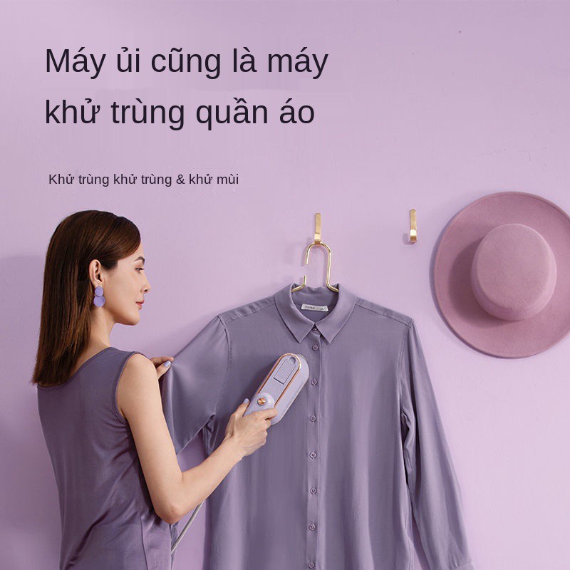 ☈Hàn Quốc Bàn ủi hơi nước Daewoo gia dụng cầm tay gấp gọn máy quần áo nhỏ HI-029
