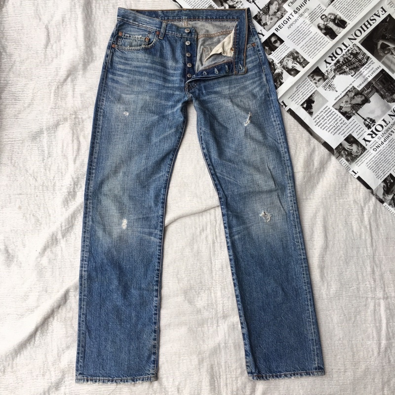 Preloved levis 501 Xé 32