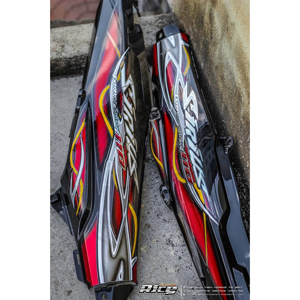 Tem Sirius Đỏ candy Sau đen S thái Dây thừng