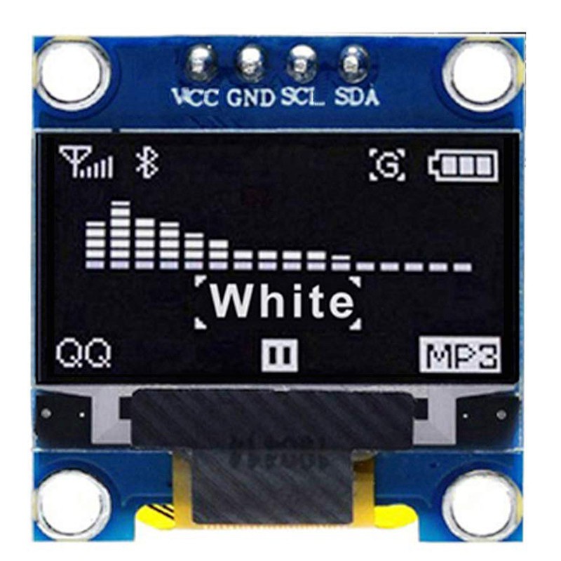 5PCS OLED Display ule IIC 128X64 Pixel OLED White I2C 0.96Inch OLED Display IIC Serial for Arduino UNO Raspberry Pi
