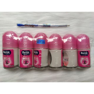 Combo 2 chai lăn khử mùi Relik hồng 25ml