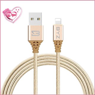 Cáp sạc nhanh byz dài 3 mét cổng light - micro usb - tycec