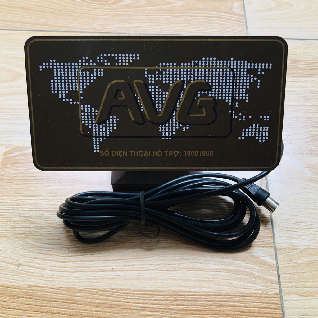 Ăng ten trong nhà ( để bàn ) Chính hãng truyền hình an viên + nguồn cấp ăng ten sử sụng dc cho tivi tích hợp DVB T2