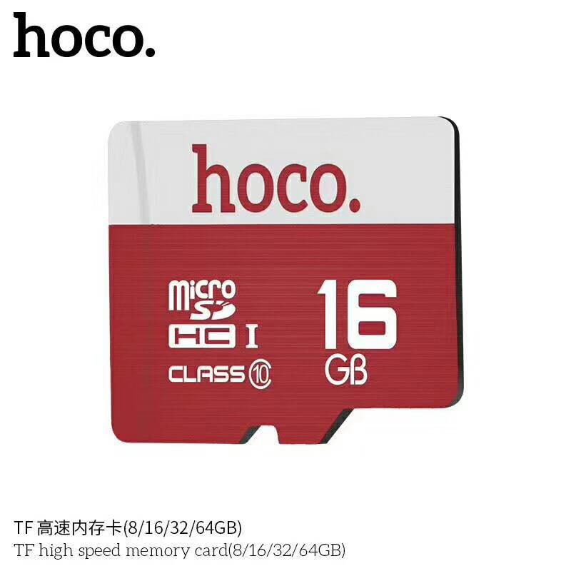 Thẻ nhớ lưu trữ Hoco đủ dung lượng 4Gb, 8Gb, 16Gb, 32Gb, 64Gb Class 10 truyền dữ liệu cực nhanh - Chính hãng