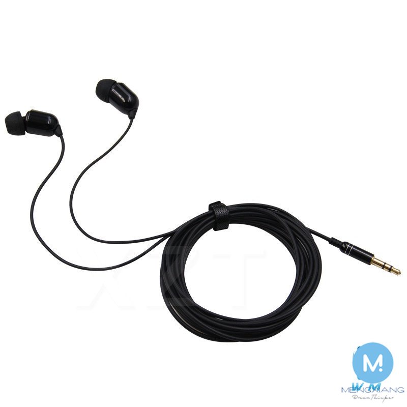 Tai Nghe Nhét Tai Có Dây 4D Dài 3M Lỗ Tròn Phù Hợp Với Âm Thanh stereo 3.5mm