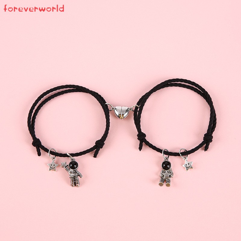 Cặp Vòng Tay Mặt Hình Phi Hành Gia Và Ngôi Sao Nhiều Kiểu Dáng Nam Châm Trái Tim Hút Nhau Cho Các Cặp Đôi | BigBuy360 - bigbuy360.vn