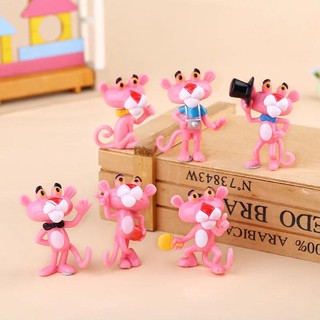 Bộ 06 bé báo hồng Pink Panther siêu cute