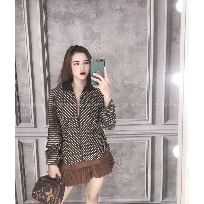 [Mã FAXANH1505 giảm 10K đơn 50K] Áo khoác vest blazer Hàn si tuyển chọn N Hiền.2hand - V57 | BigBuy360 - bigbuy360.vn