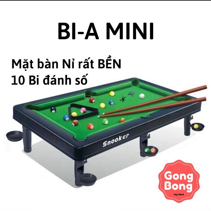 Đồ Chơi Bàn bi a mini cho bé từ 3 tuổi nhựa chắc chắn siêu bền