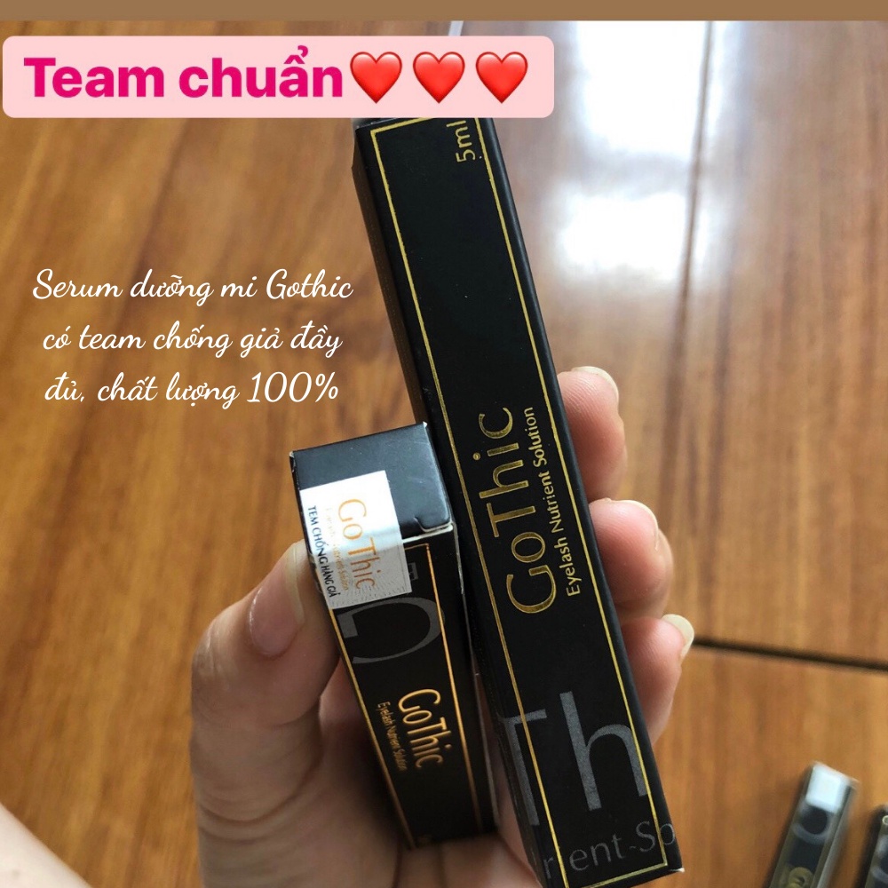 Serum Dưỡng Mi Gothic Kích Thích Mọc Dài Mi Mày Nhanh, An Toàn Cam Kết Hiệu Qủa Sau 7-10 Ngày