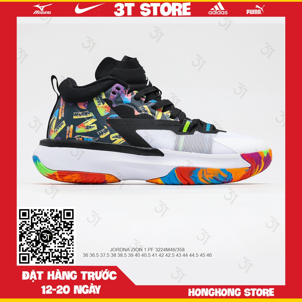 GIÀY SNEAKER MÃ SẢN PHẨM_Air Jordan Zion 1  2021 NHIỀU MÀU PHONG CÁCH FULLBOX + FREESHIP