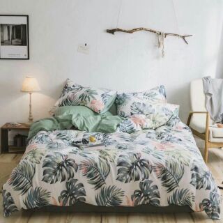 Sét chăn ga 100% cotton
