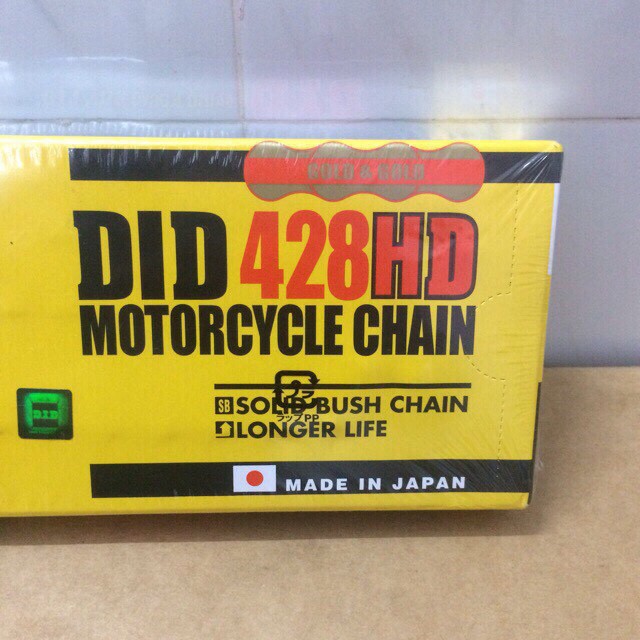 Sên vàng DID chính hãng 9ly 124 mắc,  10ly 130 mắc, 10ly 122 mắc