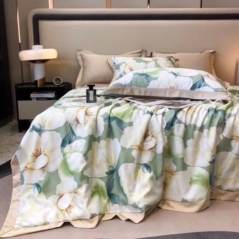 chăn lụa tencel trần bông mềm mịn mát lạnh