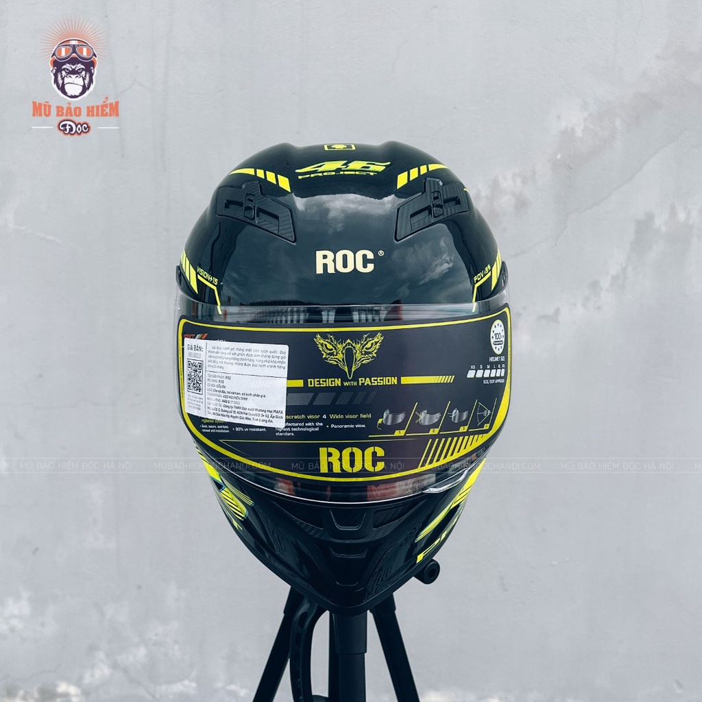 Fullface ROC 03 - 2 Kính - SALE SỐC - Nhiều Màu
