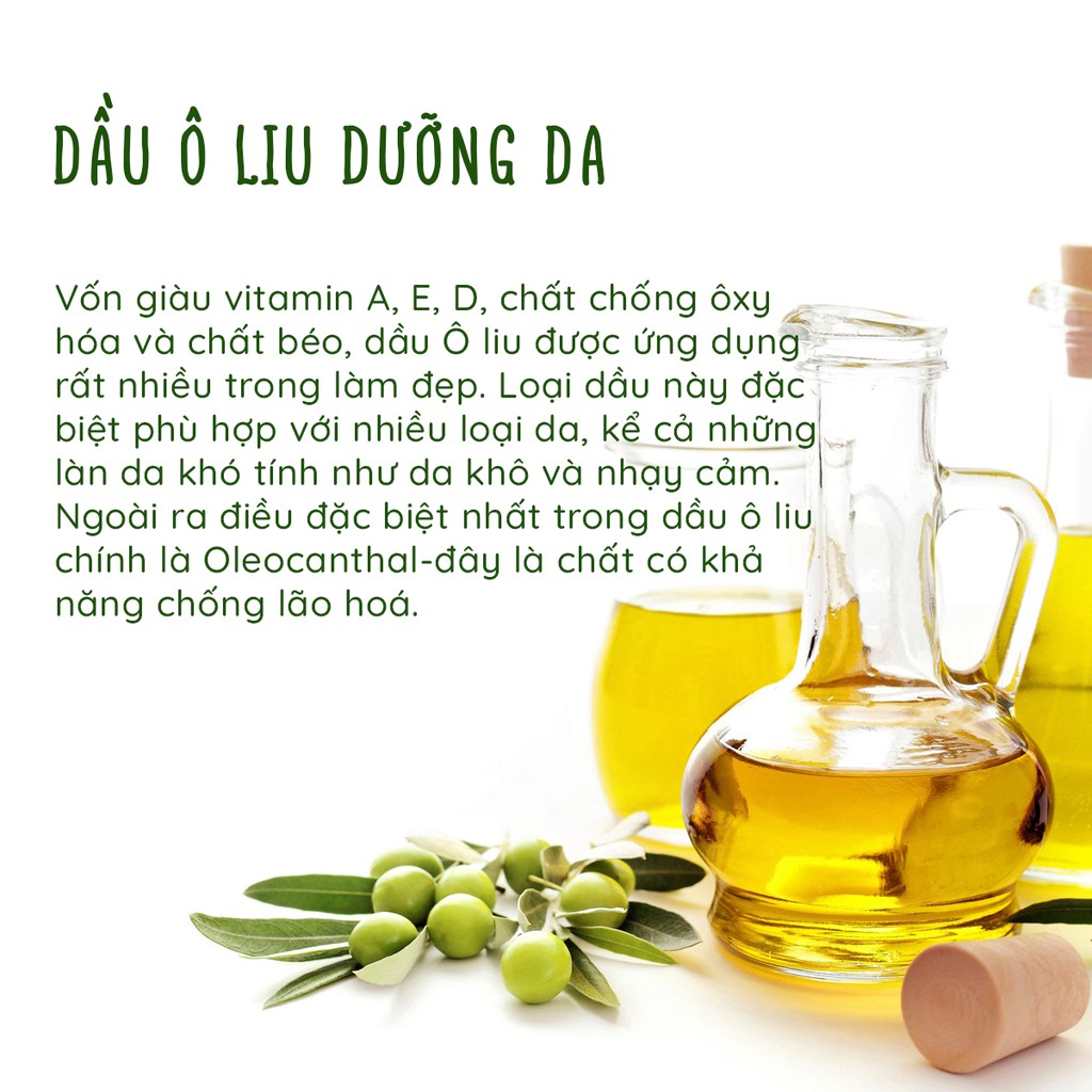 Dầu Ô Liu giúp nuôi dưỡng &amp; làm sạch da mặt  chăm sóc tóc PUREVESS 50ml