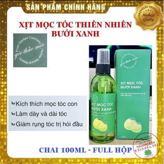 Xịt mọc tóc bưởi xanh, xịt bưởi kích thích mọc tóc