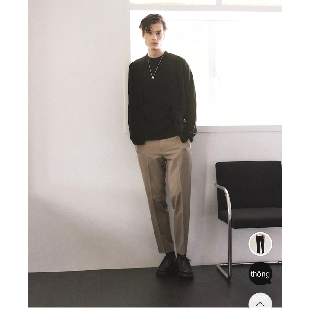 [CHÍNH HÃNG] Quần Trouser Local Brand Hàn Quốc Project M