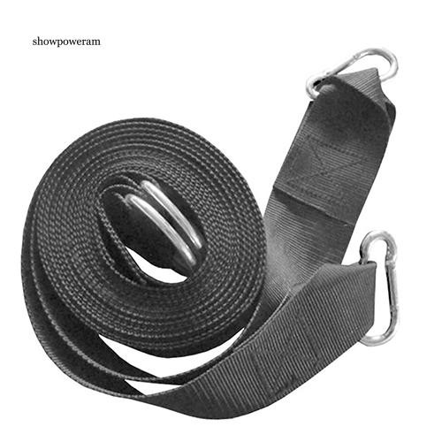 Set 4 dây đai và móc dùng để treo võng trên cây tiện dụng khi đi cắm trại