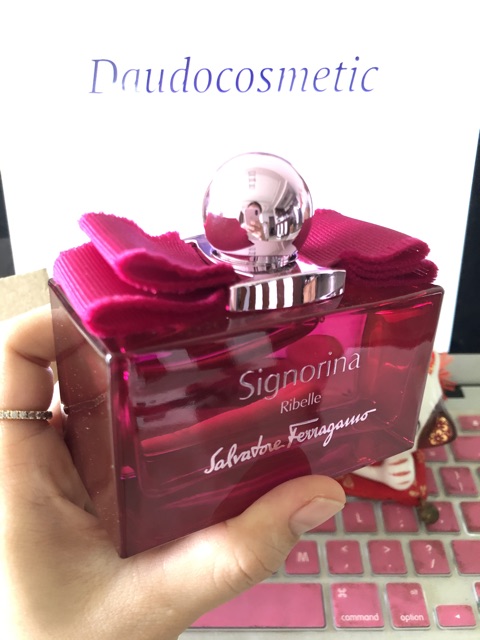 [ fullsize ] Nước hoa Salvatore Ferragamo Signorina Ribelle EDP 100ml/ 100ml TESTER