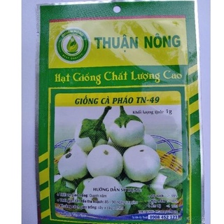 Hạt giống Cà Pháo Trắng (THUAN NONG)