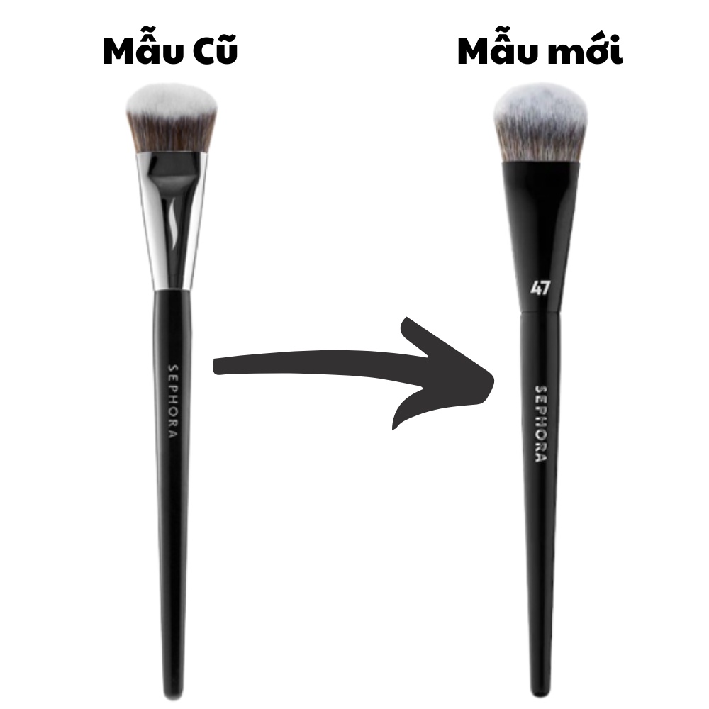 Cọ trang điểm chuyên nghiệp Sephora 47 - Foundation Brush