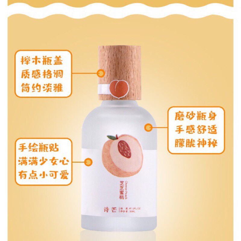 Nước hoa body mist SHIMANG mẫu mới 2021 nắp gỗ