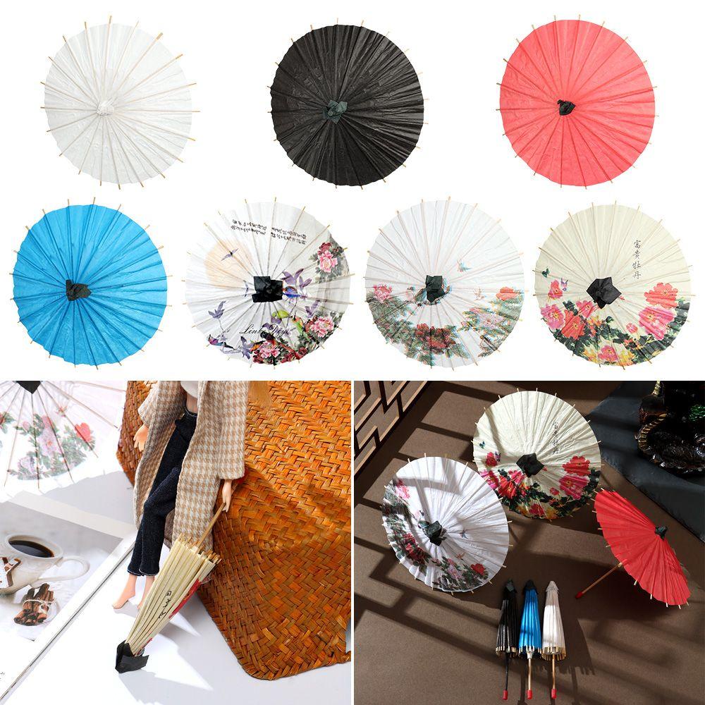 Dù Đồ Chơi Mini Màu Cầu Vồng Cho Nhà Búp Bê