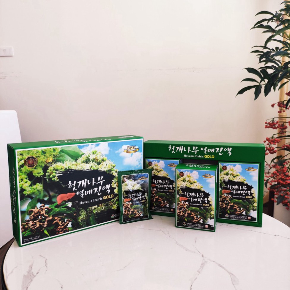 [Freeship Extra] Nước Hovenia Dulcis Gold Biok Hàn Quốc