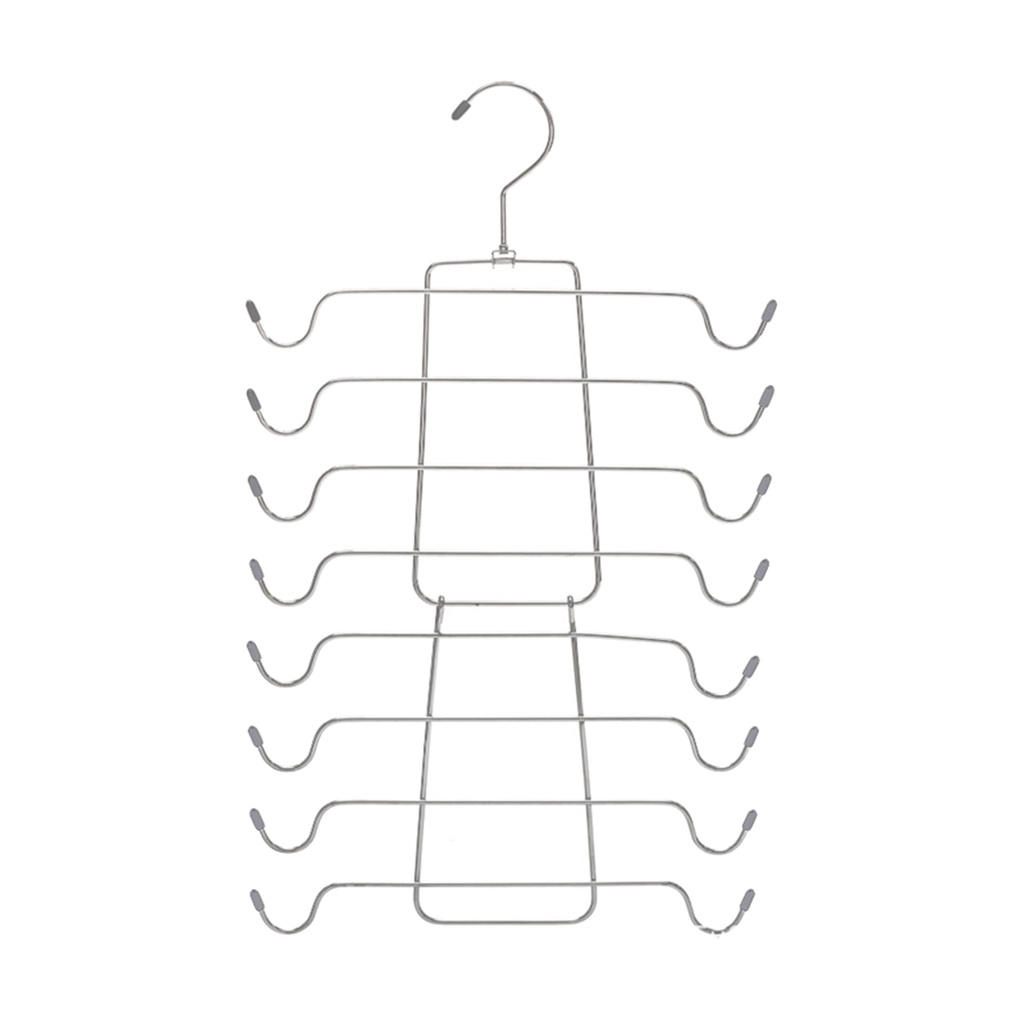 Móc treo áo ngực khăn choàng cổ màu đen có thể gấp gọn