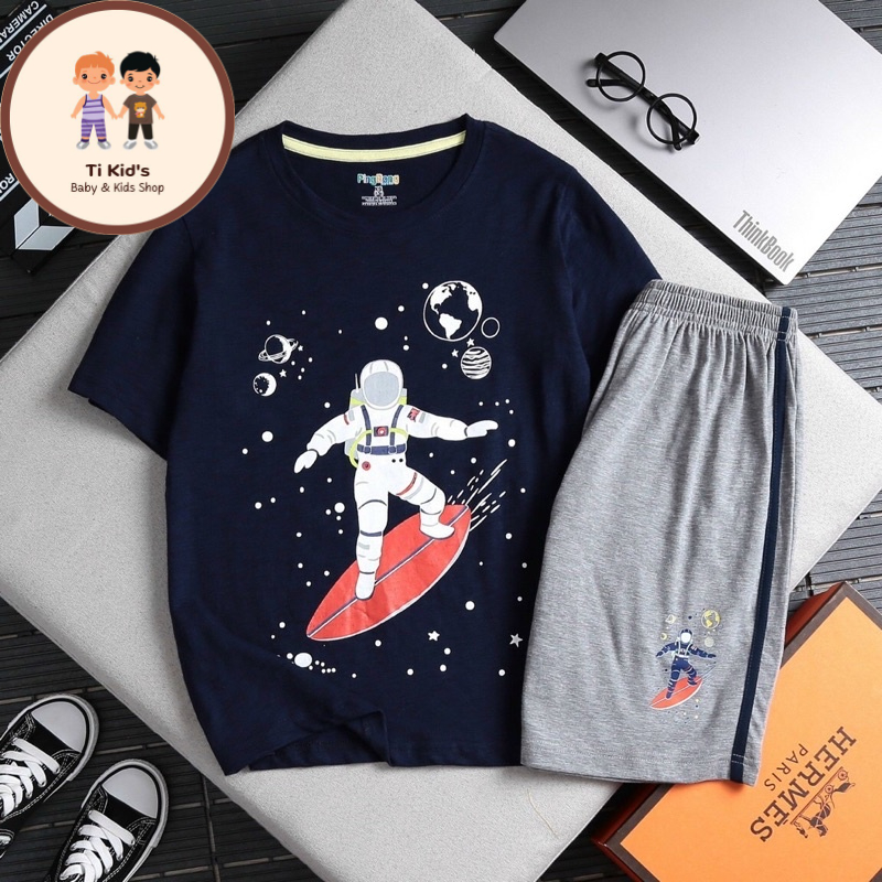 Bộ quần áo bé trai size đại siêu đẹp chất cotton 100%