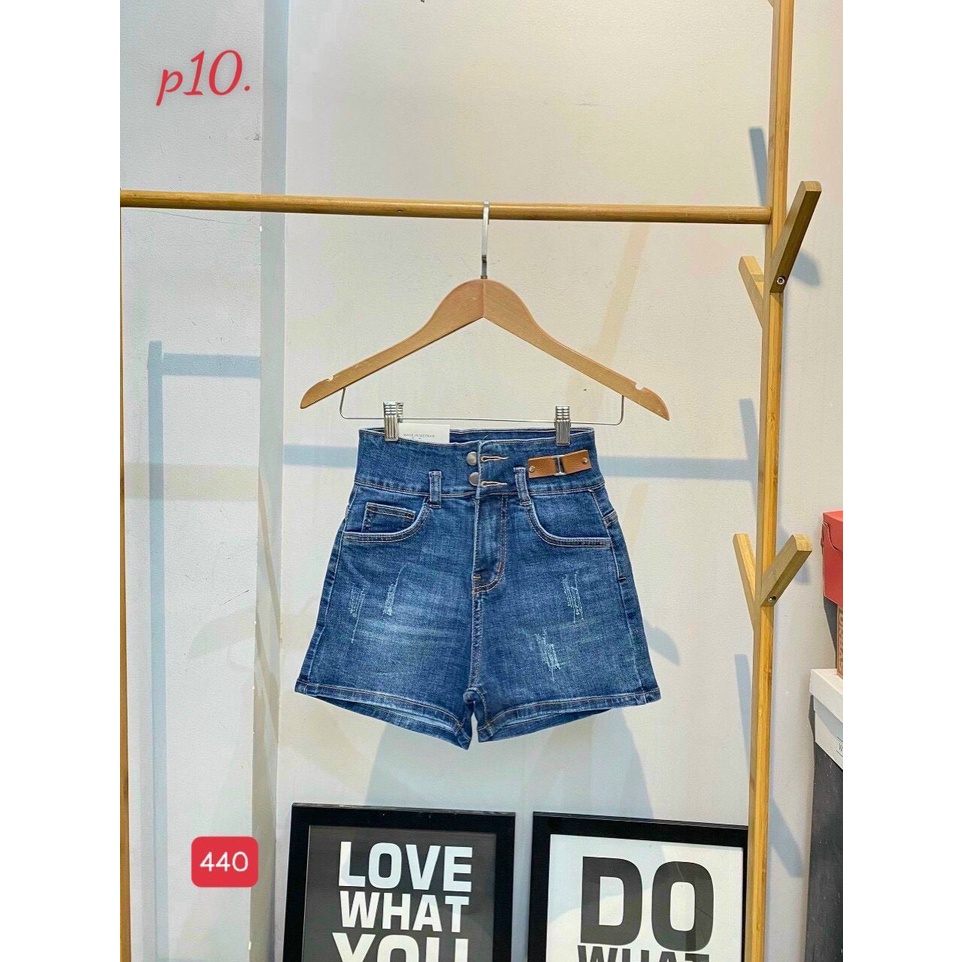 Quần Short Jean Nữ lưng cao Muradfashion, Quần Đùi Nữ cao cấp mẫu mới hot trend 2021 QSJNU440-5200
