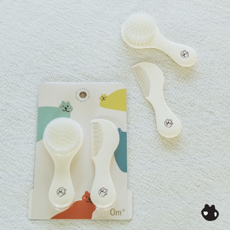 Set lược chải tóc cho bé sơ sinh cao cấp Blissbebe