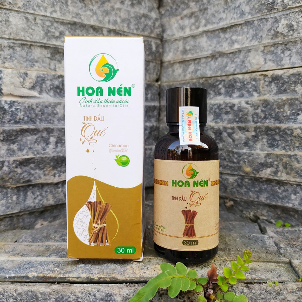 Tinh Dầu Quế Nguyên Chất Hoa Nén 50ml - Tinh dầu xông phòng, khử mùi, đuỗi muỗi hiệu quả