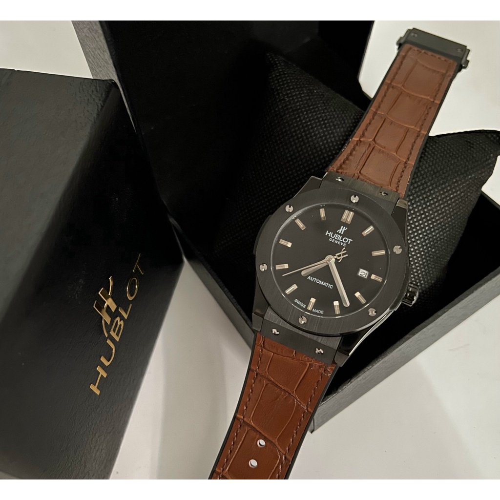 Đồng Hồ Hu.b.lot nam máy cơ Automatic dây cao su
