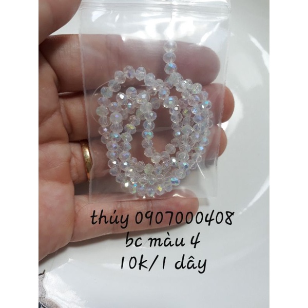 Pha lê tròn 4mm
